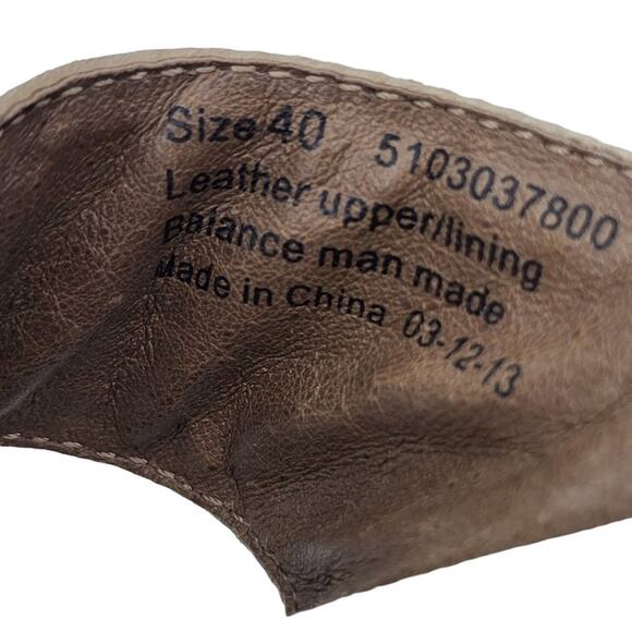 Dansko Leather Isabel Slip On Wedge Heel Slide Comfort Sandals Size EU 40 - Picture 5 of 6